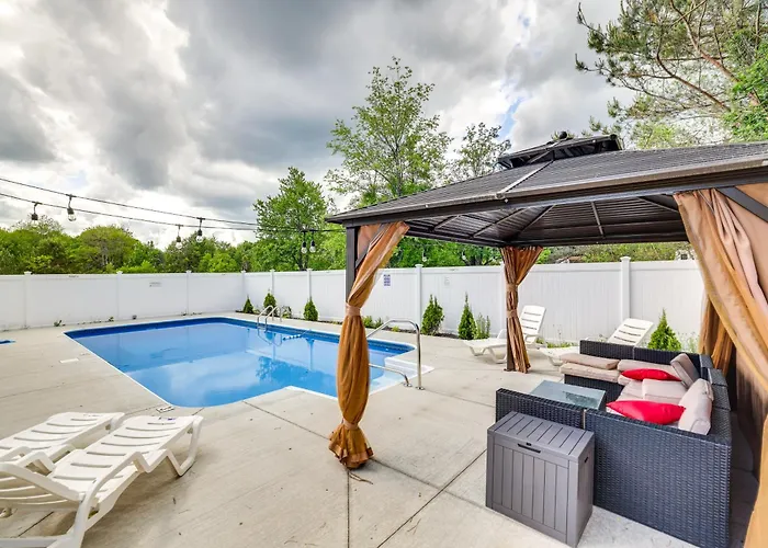 Poconos Vacation Rental With Pool And Game Room